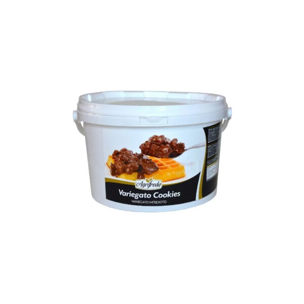 Πραλίνα cookies variegato 5 κιλά Agrifreda
