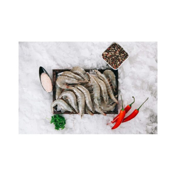 Γαρίδες Vannamei 20/30 ολόκληρες Εκουαδόρ 0% επίπαγος 2 κιλά