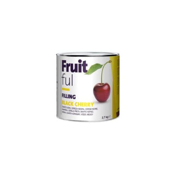 Black cherry σε ζελέ fruitful 2,7 κιλά Sefco Zeelandia