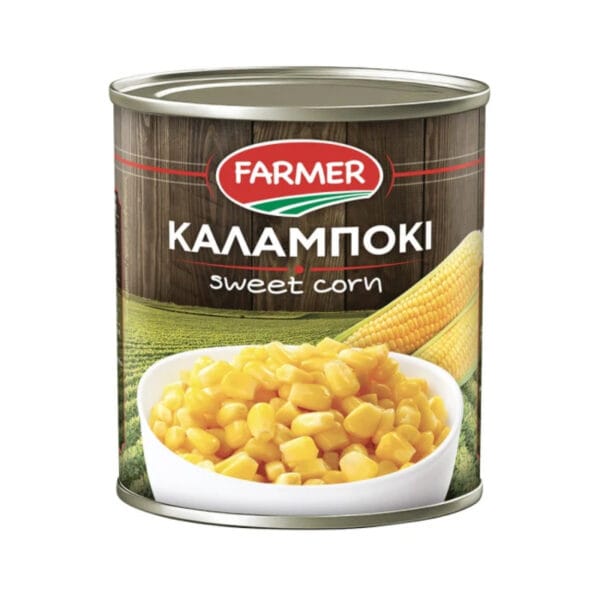 Καλαμπόκι sweet corn κονσέρβα 140γρ. Farmer