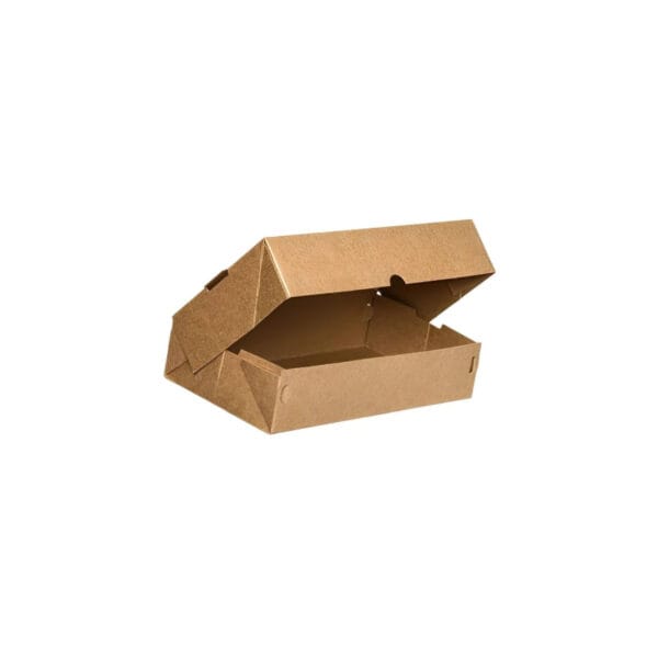 Κουτί αυτόματο κραφτ κρέπα-βάφλα 22x18x5εκ. 25 τεμάχια / πακέτο