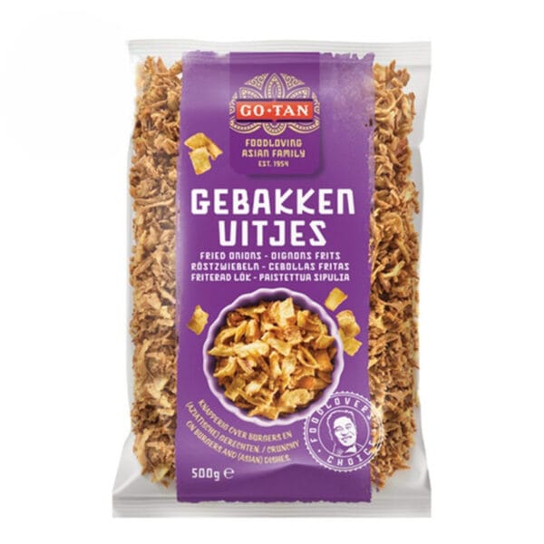 Κρεμμύδια τηγανητά 500γρ. Go-Tan