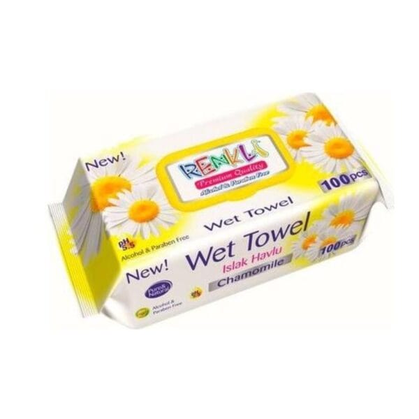 Μωρομάντηλα με καπάκι 100 τεμάχια