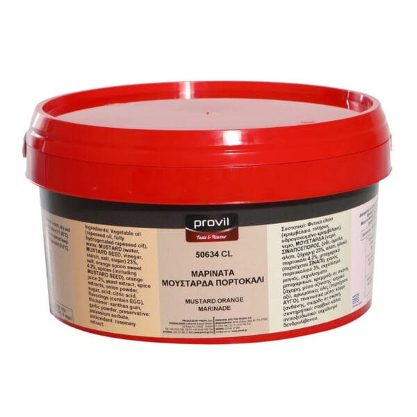 Μαρινάτα με μουστάρδα και πορτοκάλι 2 κιλά Provil