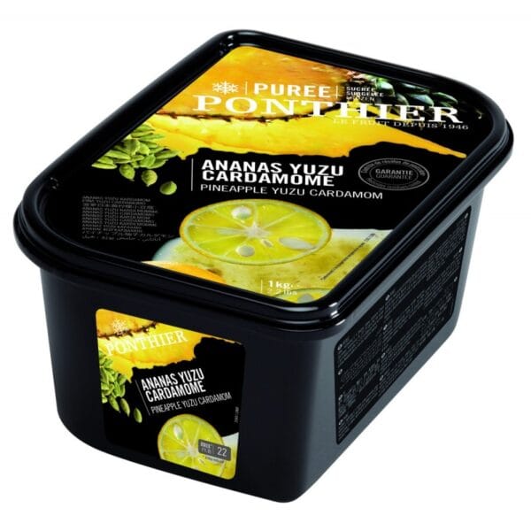 Πουρές ανανά - yuzu - cardamone 1 κιλό Ponthier (προϊόν κατάψυξης)