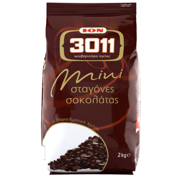 Κουβερτούρα υγείας (3011) σε σταγόνες μίνι 2 κιλά Ίον