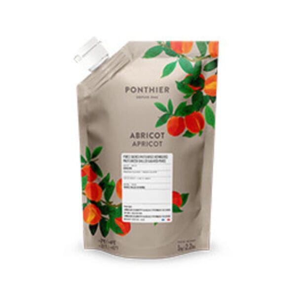 Πουρές apricot 1 κιλό Ponthier (ασκός συντήρησης)