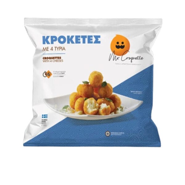 Κροκέτες 20-22γρ. με 4 τυριά 1 κιλό Mr Croquette