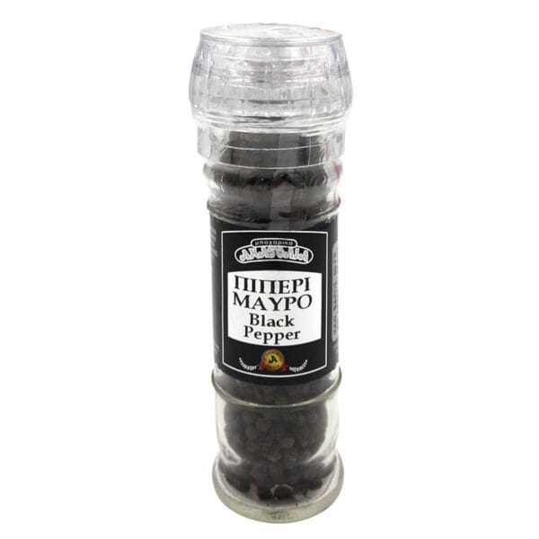 Πιπέρι μαύρο σπυρί σε μύλο 50γρ. Ανατόλια