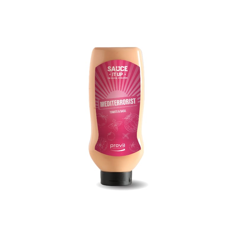 Mediterrorist sauce (με ντομάτα & βασιλικό) squeeze 950γρ. Provil