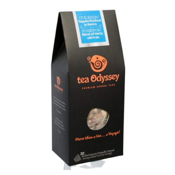 Τσάι ζεστό "ΠΟΣΕΙΔΩΝ" bio (τσάι βουνού & εσπεριδοειδή) 60γρ. 20 τεμάχια Odyssey